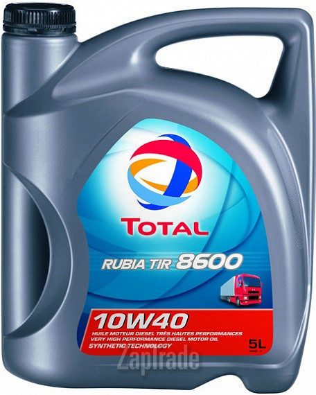 Купить моторное масло Total RUBIA TIR 8600 Полусинтетическое | Артикул 148590