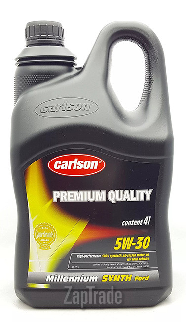 Купить моторное масло Carlson oil MILLENIUM SYNTH Ford Синтетическое | Артикул 98102