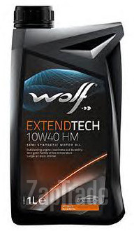 Купить моторное масло Wolf EXTENDTECH 10W40 HM Полусинтетическое | Артикул 8302114
