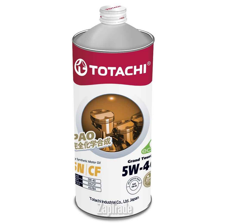 Купить моторное масло Totachi Grand Touring Fully Synthetic SN Синтетическое | Артикул 4562374690837