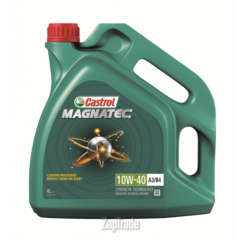 Купить моторное масло Castrol Magnatec 10W-40 A3/B4 Полусинтетическое | Артикул 156EED