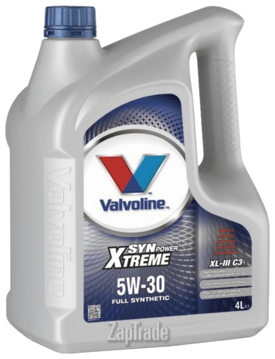 Купить моторное масло Valvoline SYNPOWER XTREME XL-III C3 SAE 5W-30, 4л Синтетическое | Артикул 842359