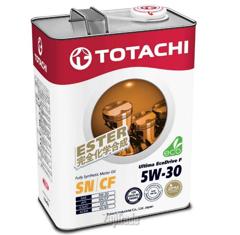 Купить моторное масло Totachi Ultima EcoDrive F Синтетическое | Артикул 4562374690967