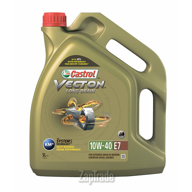 Купить моторное масло Castrol Vecton Long Drain Синтетическое | Артикул 15B358