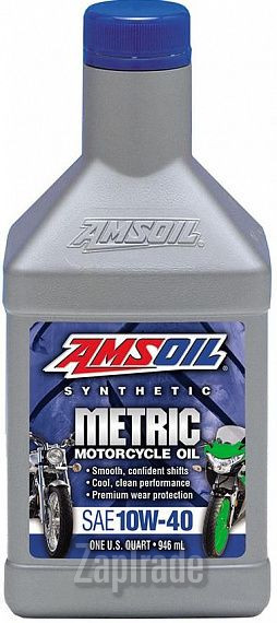 Купить моторное масло Amsoil Synthetic Motorcycle Oil Синтетическое | Артикул MCFQT