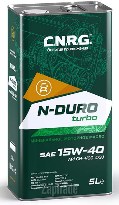 Купить моторное масло C.n.r.g. N-Duro Turbo Минеральное | Артикул CNRG-033-0005