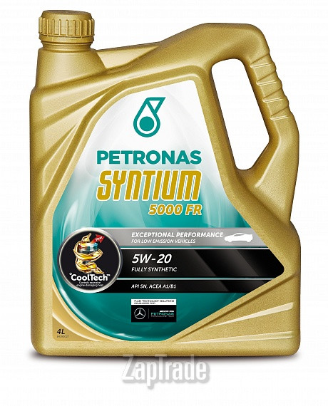 Купить моторное масло Petronas Syntium 5000 FR 5W-20 Синтетическое | Артикул 18374019