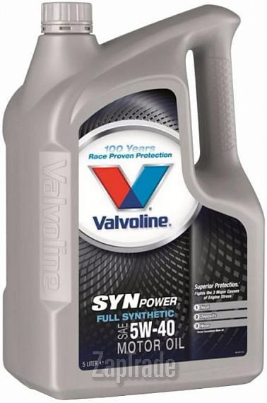Купить моторное масло Valvoline SynPower Синтетическое | Артикул 872382