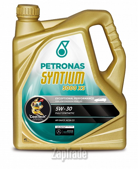 Купить моторное масло Petronas Syntium 5000 XS 5W-30 Синтетическое | Артикул 18144019