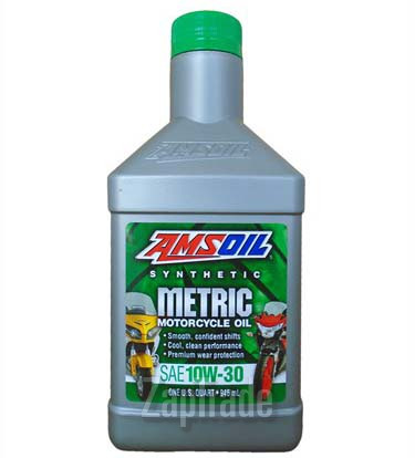 Купить моторное масло Amsoil Synthetic Metric Motorcycle Oil Синтетическое | Артикул MCTQT