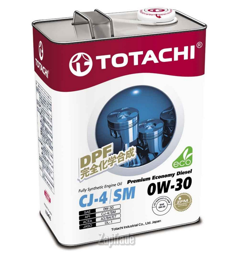 Купить моторное масло Totachi Premium Economy Diesel Fully Synthetic CJ-4/SM Синтетическое | Артикул 4562374690790