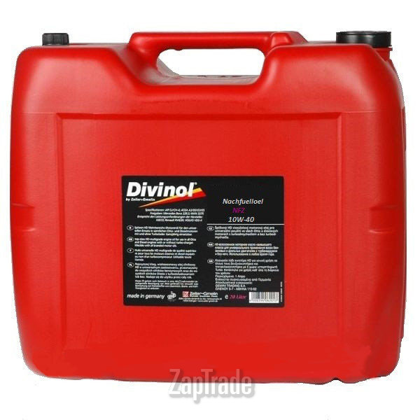 Купить моторное масло Divinol Multimax Plus 10W40 Полусинтетическое | Артикул 4975NF-K030