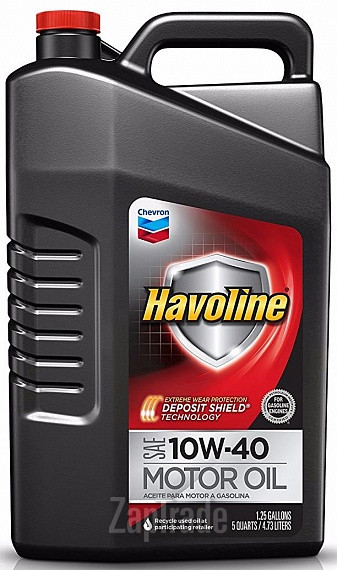 Купить моторное масло Chevron Havoline 10W-40 Полусинтетическое | Артикул 223396533