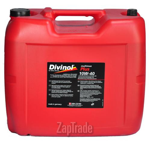 Купить моторное масло Divinol Multimax Plus 10W-40 Полусинтетическое | Артикул 49750-K030
