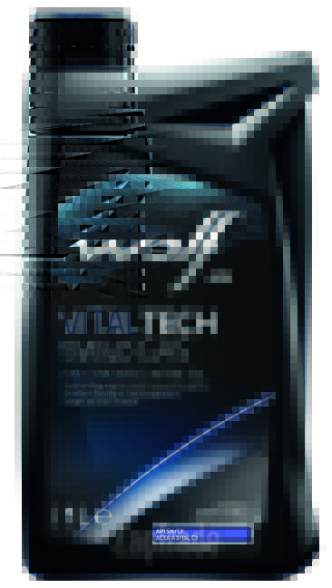 Купить моторное масло Wolf VITALTECH 5W40 GAS Синтетическое | Артикул 8325892