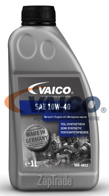 Купить моторное масло Vaico SAE 10W-40 Полусинтетическое | Артикул V60-0012