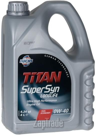 Купить моторное масло Fuchs Titan Supersyn LONGLIFE Синтетическое | Артикул 600889463