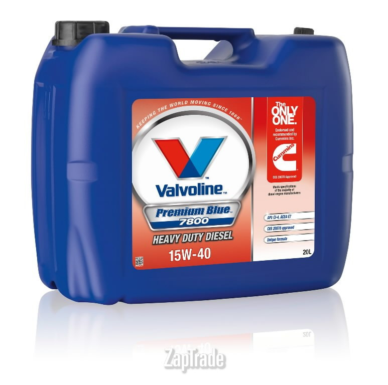 Купить моторное масло Valvoline PREMIUM BLUE EXTRA 15W-40, 20л | Артикул 781980