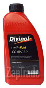 Купить моторное масло Divinol Syntholight CC 0W-30 Синтетическое | Артикул 49500-C069