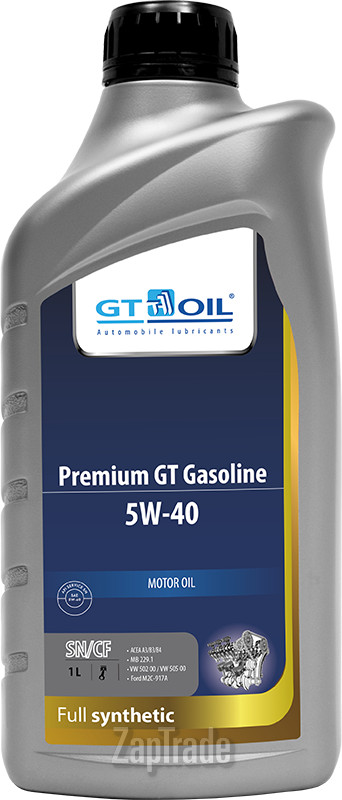 Купить моторное масло Gt oil Premium GT Gasoline Синтетическое | Артикул 8809059407219