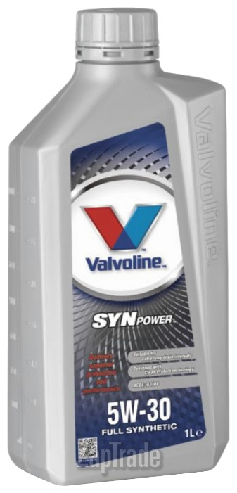 Купить моторное масло Valvoline SYNPOWER SAE 5W-30, 1л Синтетическое | Артикул 817971
