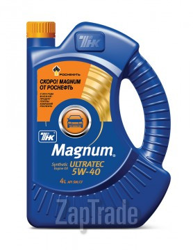 Купить моторное масло Тнк Magnum Ultratec 5W-40 Синтетическое | Артикул 40615442