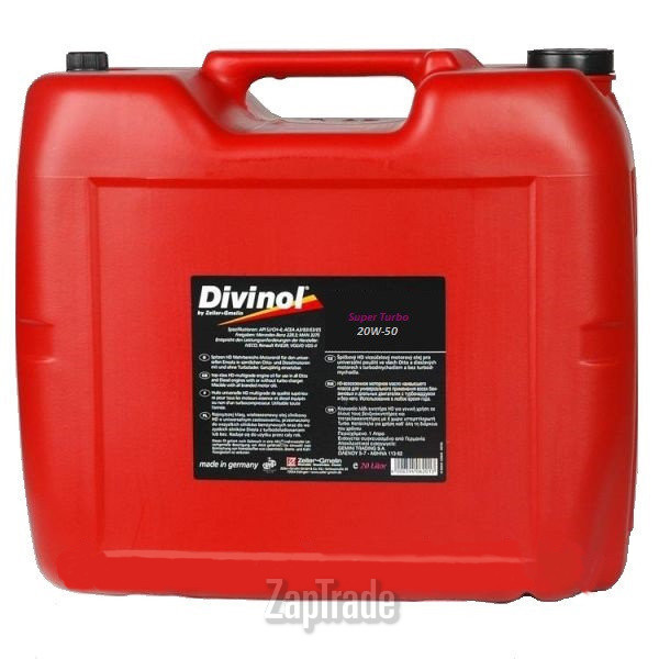 Купить моторное масло Divinol Super Turbo 20W-50 Минеральное | Артикул 49632-K030