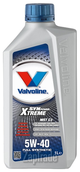 Купить моторное масло Valvoline SYNPOWER XTREME MST SAE C3 5W-40, 1л Синтетическое | Артикул 842033