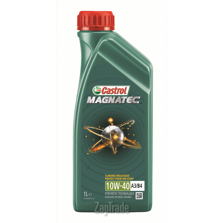 Купить моторное масло Castrol Magnatec 10W-40 A3/B4 Полусинтетическое | Артикул 156EEC