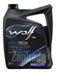 Купить моторное масло Wolf VITALTECH 10W40 EXTRA Синтетическое | Артикул 8337314