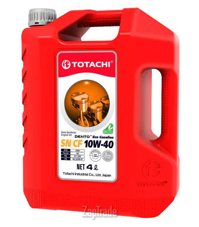 Купить моторное масло Totachi DENTO Eco Gasoline Полусинтетическое | Артикул 4589904528606