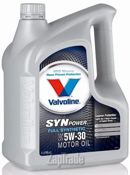 Купить моторное масло Valvoline SynPower Синтетическое | Артикул 872378