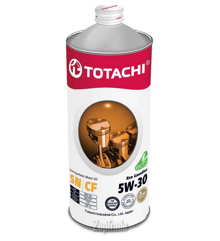 Купить моторное масло Totachi Eco Gasoline Semi-Synthetic SN/CF Полусинтетическое | Артикул 4589904934858