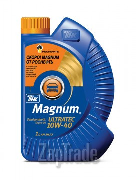 Купить моторное масло Тнк Magnum Ultratec 10W-40 Полусинтетическое | Артикул 40615732