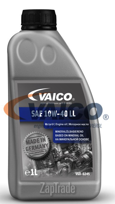 Купить моторное масло Vaico SAE 10W-40 LL Минеральное | Артикул V60-0245