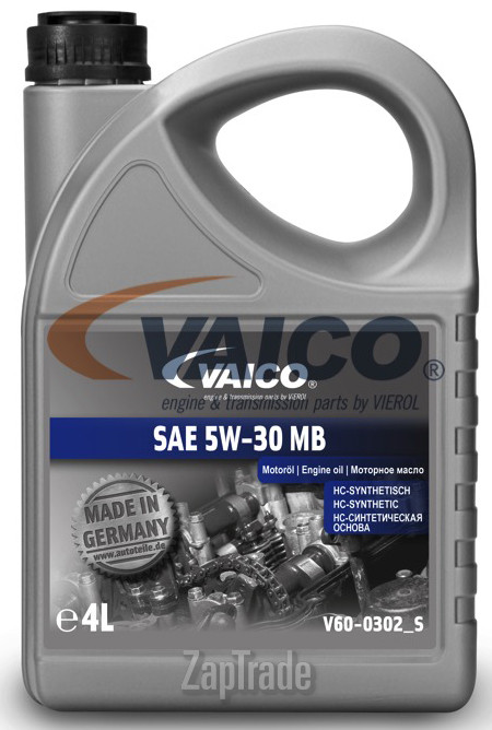Купить моторное масло Vaico SAE 5W-30 MB Синтетическое | Артикул V60-0302_S