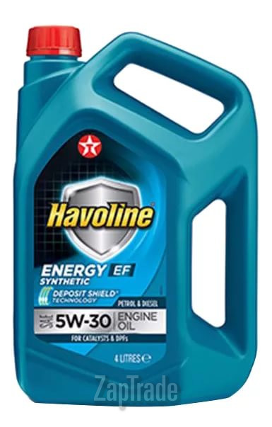Купить моторное масло Texaco HAVOLINE ENERGY EF Синтетическое | Артикул 801373MHE