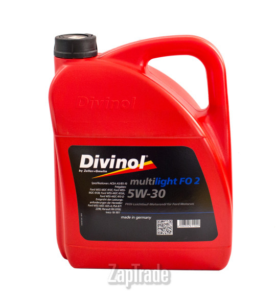 Купить моторное масло Divinol Multilight FO 2 5W-30 Синтетическое | Артикул 49170-K007