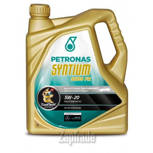 Купить моторное масло Petronas Syntium 5000 FR 5W20 Синтетическое | Артикул 18374004