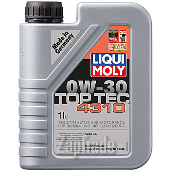 Купить моторное масло Liqui moly Top Tec 4310 Полусинтетическое | Артикул 2361