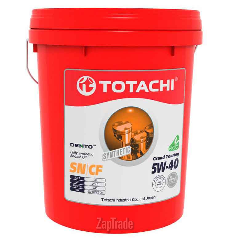Купить моторное масло Totachi DENTO Grand Touring Synthetic Синтетическое | Артикул 4589904528118