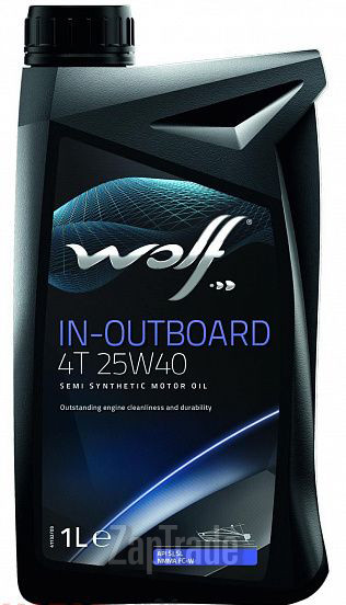 Купить моторное масло Wolf IN-OUTBOARD 4T Полусинтетическое | Артикул 8302503