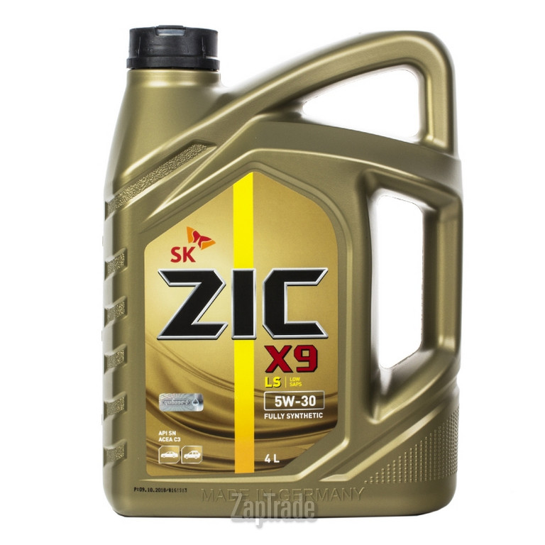 Купить моторное масло Zic X9 LS Синтетическое | Артикул 162905