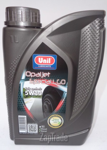 Купить моторное масло Unil OPALJET SPECIAL LGO 5W30 Синтетическое | Артикул 5420007094010