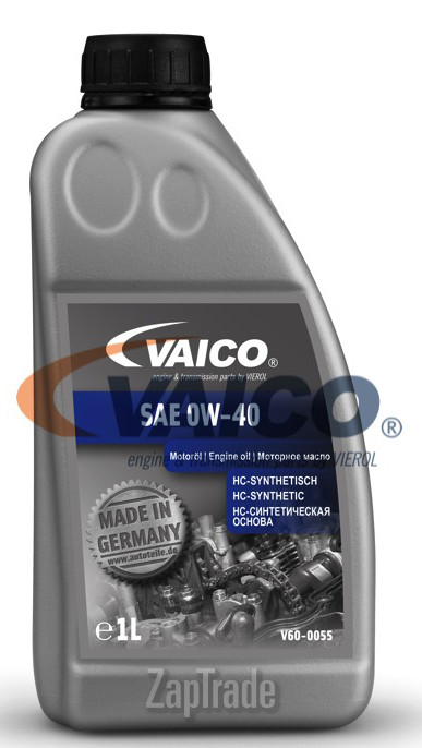 Купить моторное масло Vaico SAE 0W-40 Синтетическое | Артикул V60-0055