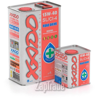Купить моторное масло Xado Atomic Oil SL/CI-4 Минеральное | Артикул XA 20013