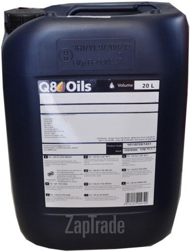 Купить моторное масло Q8 Formula R Long Life 5W-30 Синтетическое | Артикул 101108001451