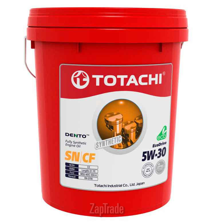 Купить моторное масло Totachi DENTO EcoDrive Синтетическое | Артикул 4589904528163