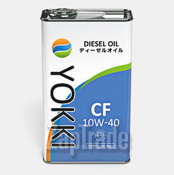 Купить моторное масло Yokki SAE 10W40 API CF Полусинтетическое | Артикул YSS1040CF1