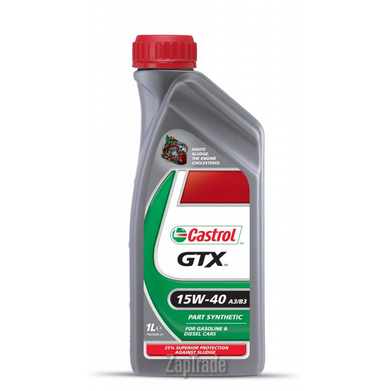 Купить моторное масло Castrol GTX Полусинтетическое | Артикул 156A3C